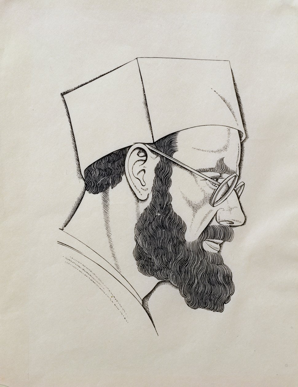Önarckép alkotó: Eric Gill