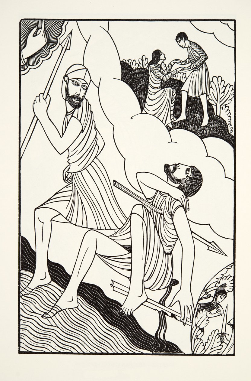 Troilus halála alkotó: Eric Gill