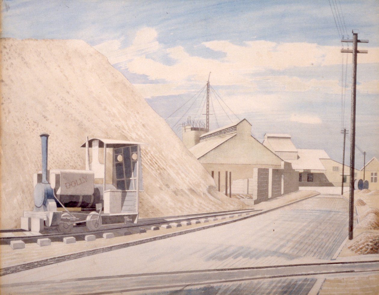 Cementművek alkotó: Eric Ravilious