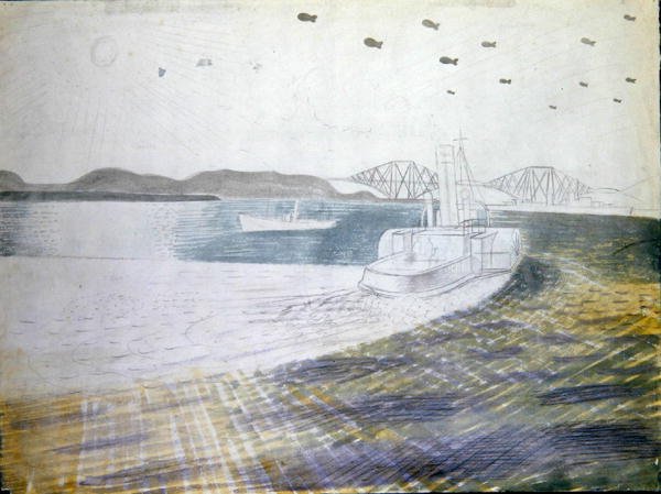 Firth of Forth alkotó: Eric Ravilious