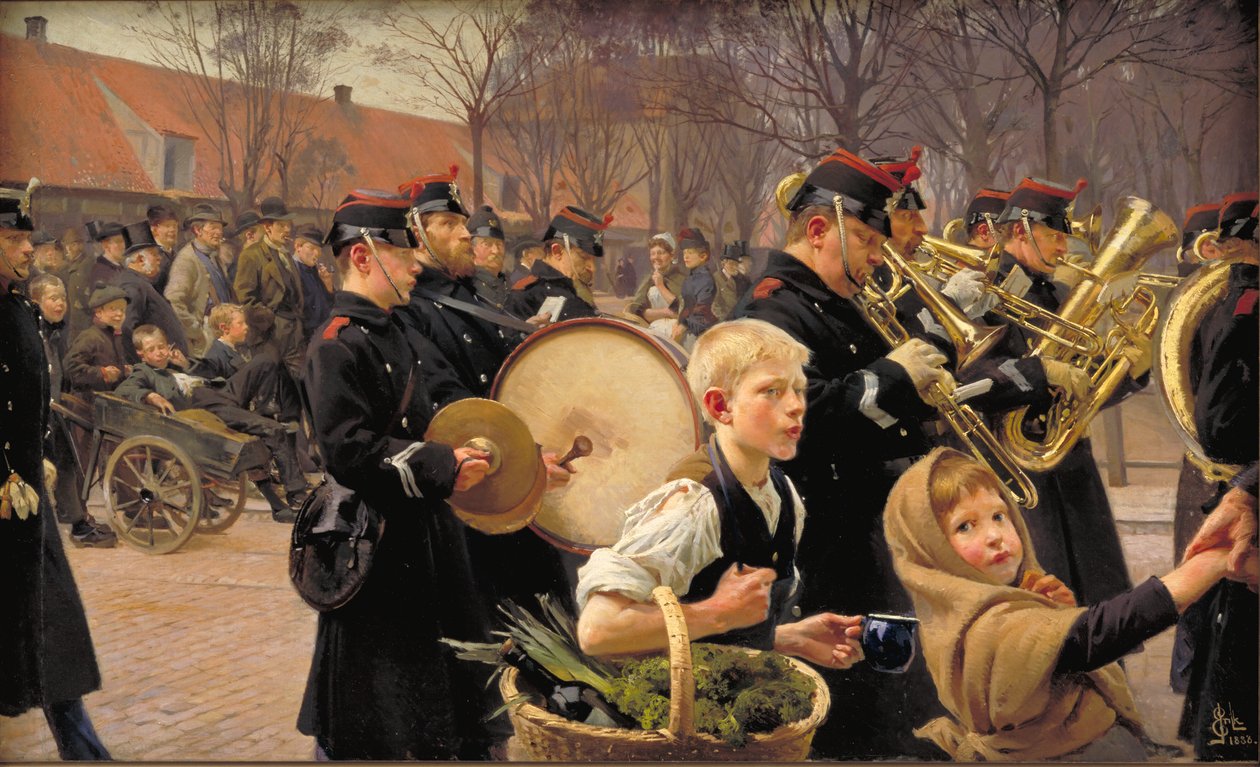 Őrségváltás alkotó: Erik Henningsen