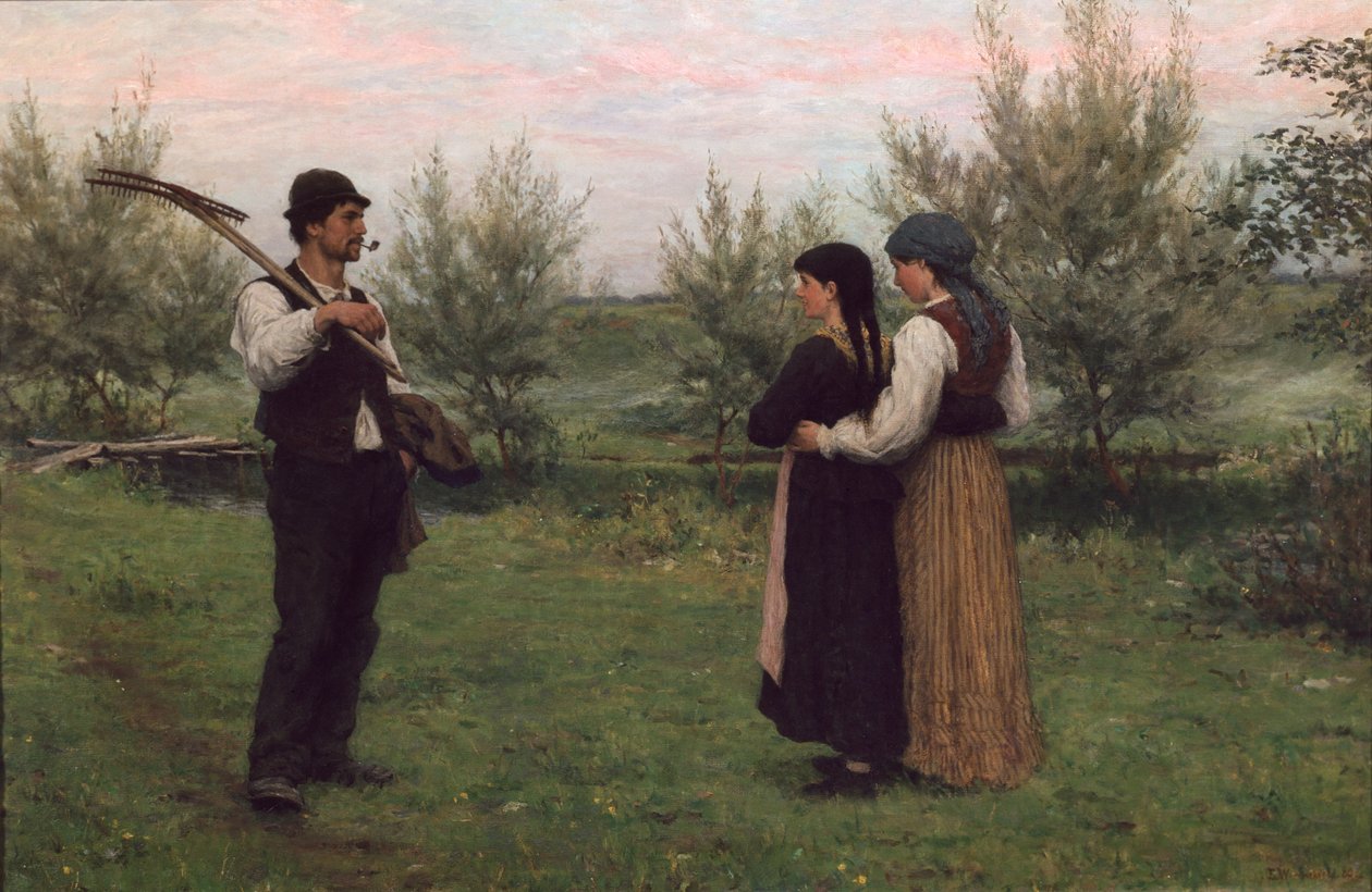 Találkozó alkotó: Erik Theodor Werenskiold