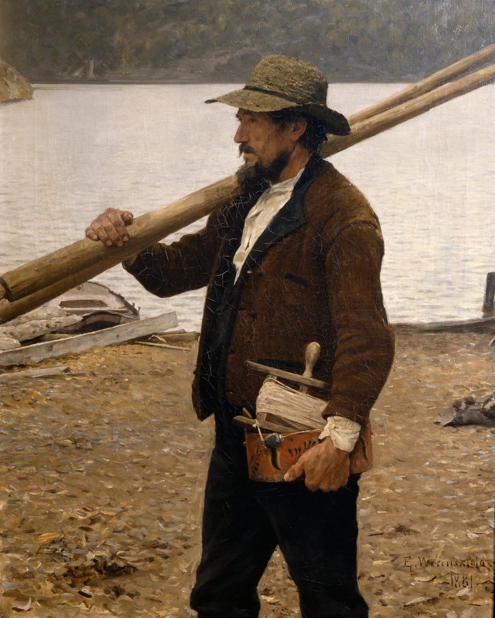 Halász alkotó: Erik Theodor Werenskiold