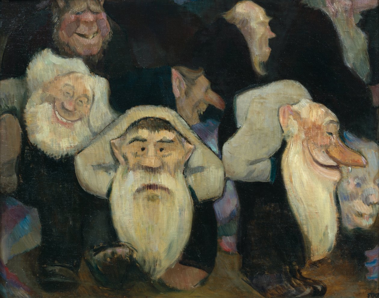 Gnómok és goblinok alkotó: Erik Theodor Werenskiold