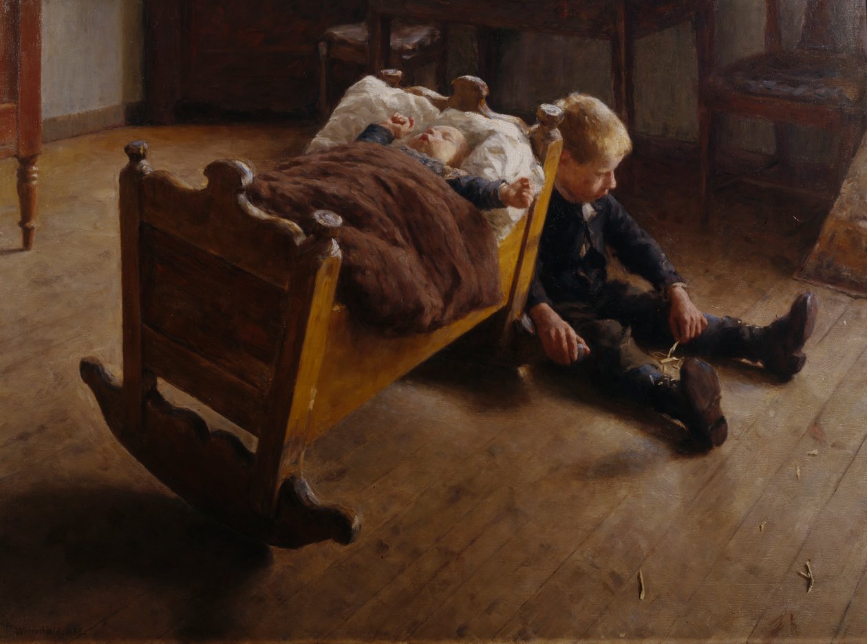 Két testvér alkotó: Erik Theodor Werenskiold