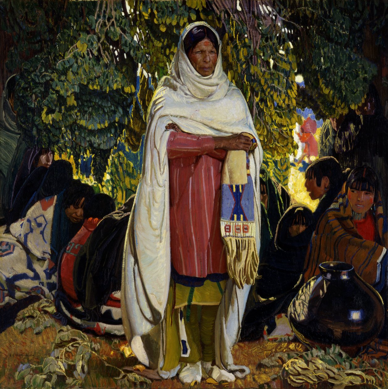 Az ajándék alkotó: Ernest L. Blumenschein