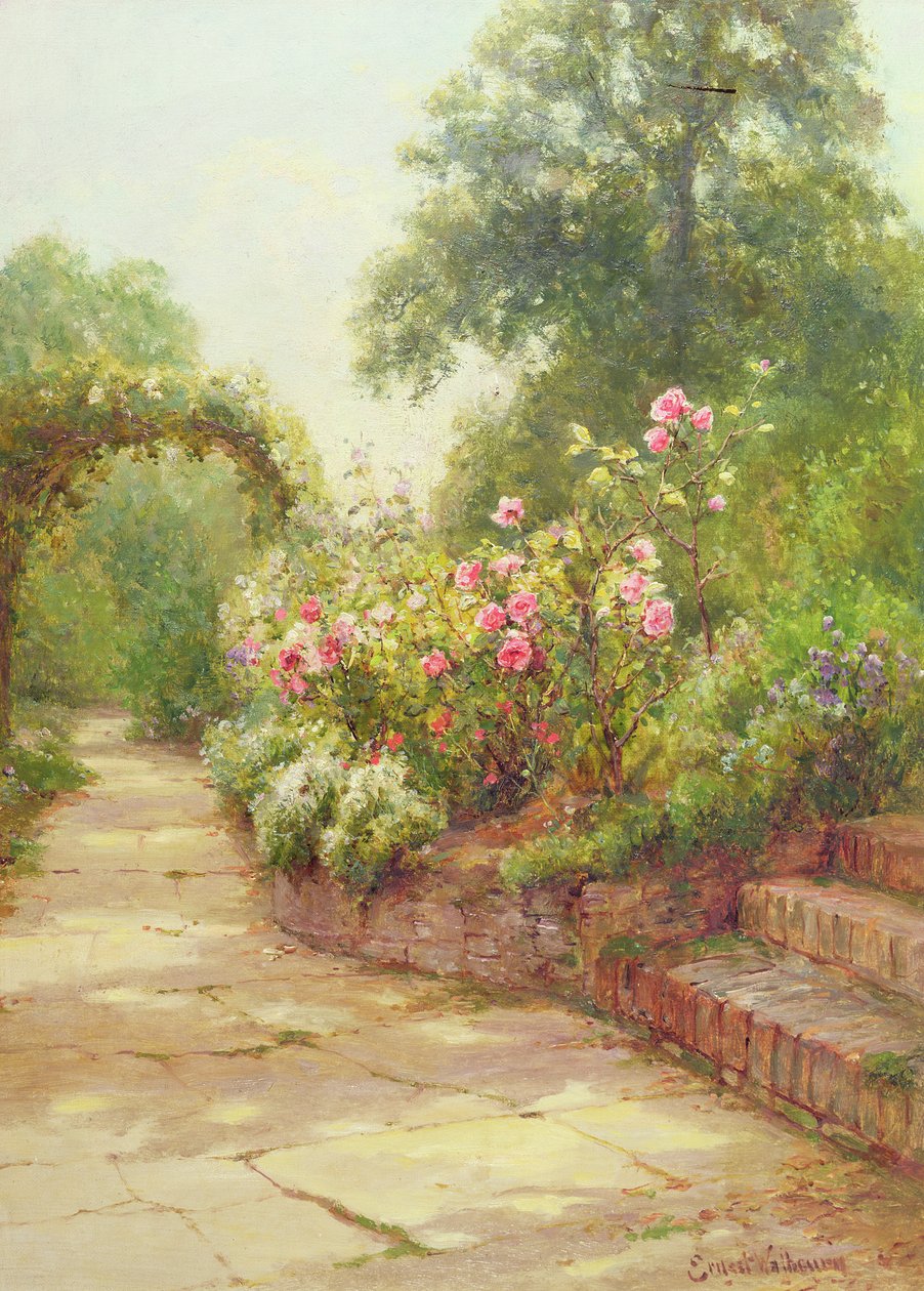 A kert lépcsői alkotó: Ernest Walbourn