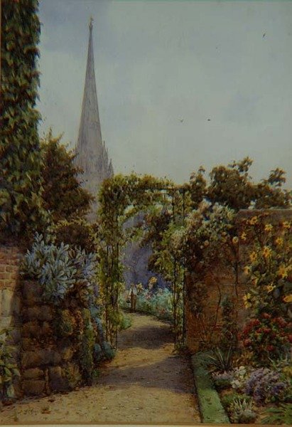 A Salisbury kert alkotó: Ernest Arthur Rowe