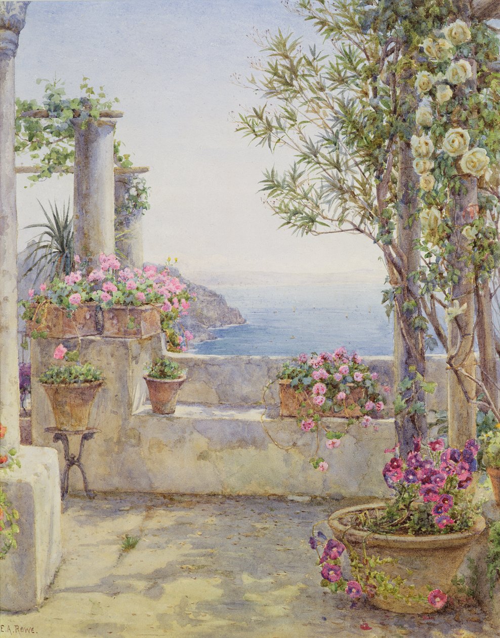 Olasz erkély alkotó: Ernest Arthur Rowe