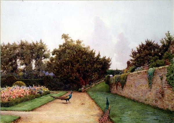 Below The Terrace, Penshurst, Kent alkotó: Ernest Arthur Rowe
