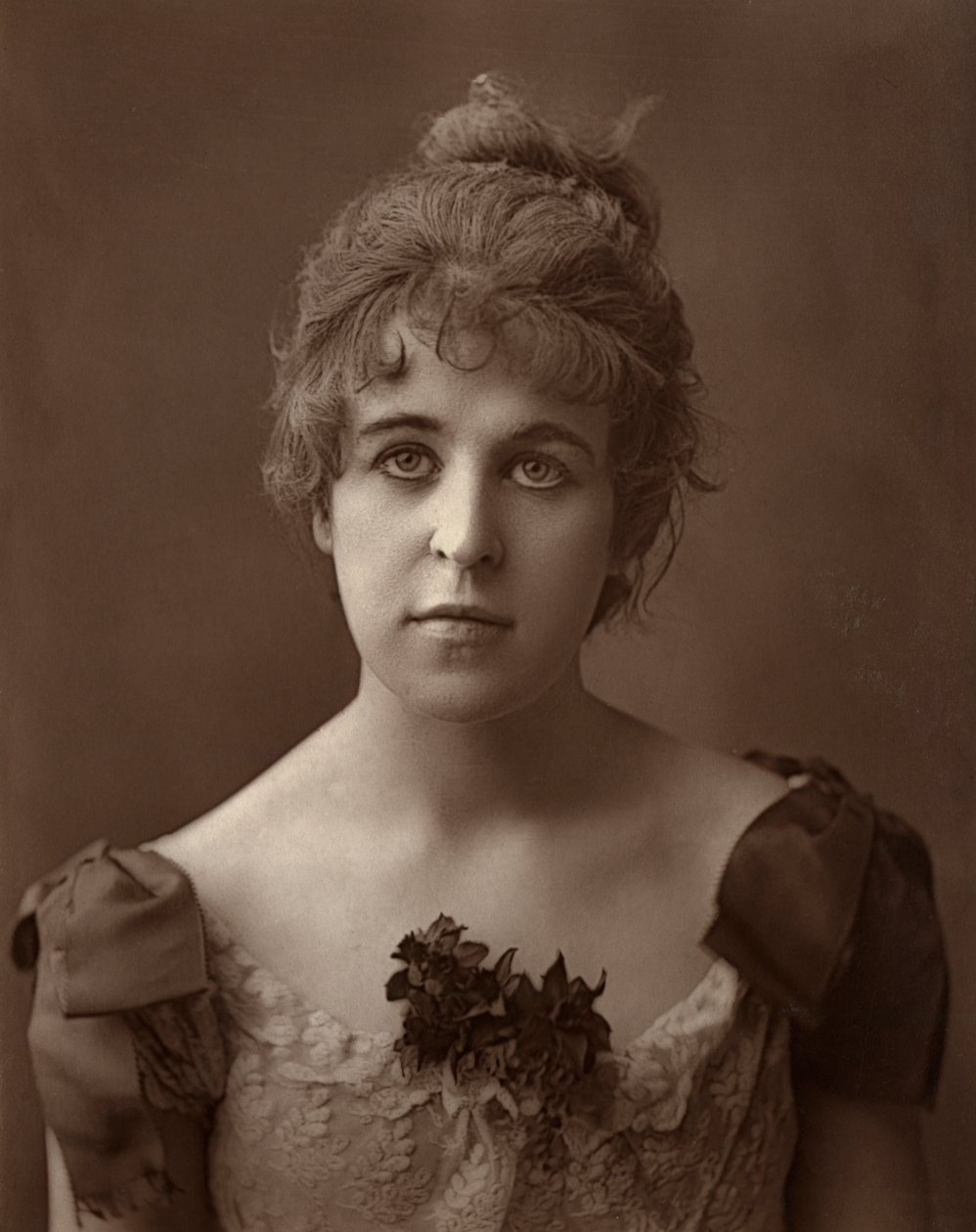 Miss Norreys brit színésznő, 1887 alkotó: Ernest Barraud