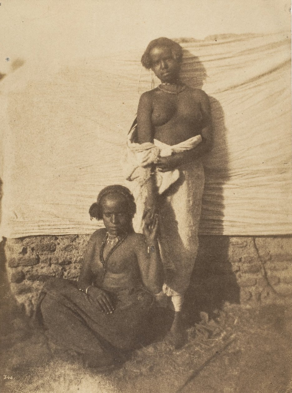 [Két nő], 1852. alkotó: Ernest Benecke
