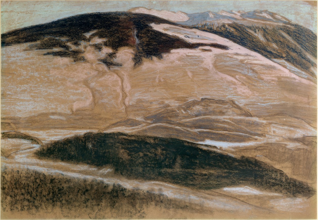 Crête de Thyon alkotó: Ernest Bieler