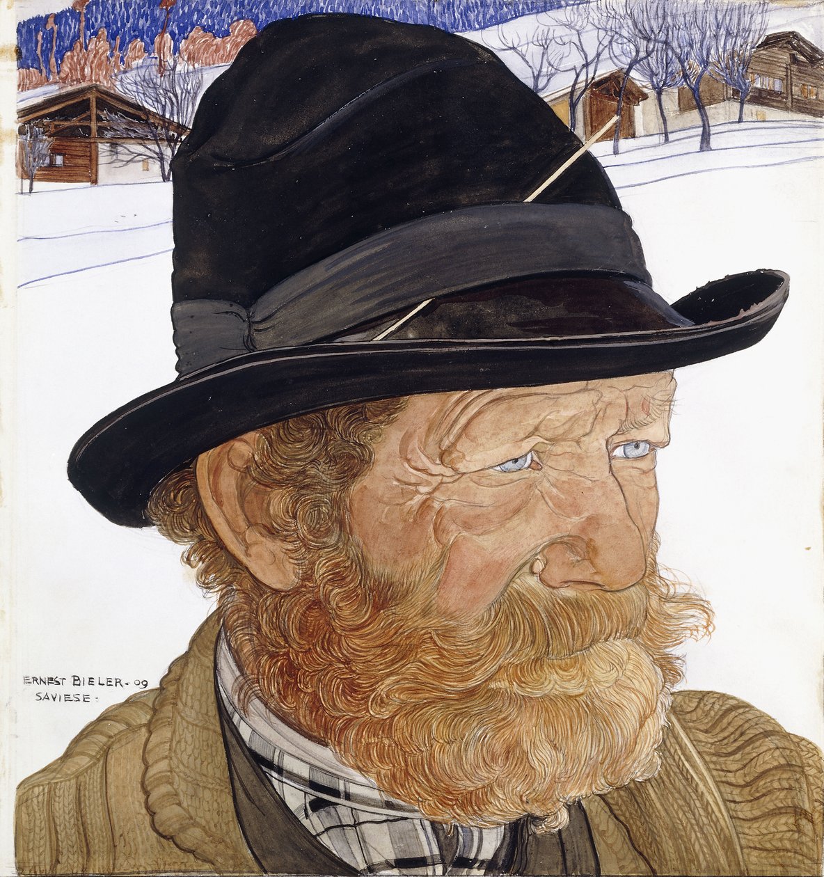 Férfi Saviese-ből alkotó: Ernest Bieler