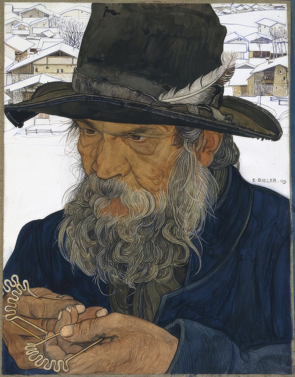 Körömkovács Granoisban alkotó: Ernest Bieler