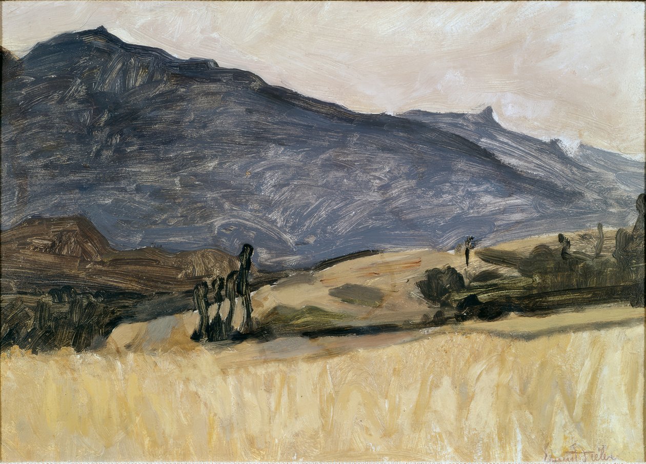 Wallis-i táj alkotó: Ernest Bieler