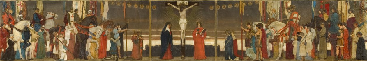 A földi hadsereg (olaj, vászon) alkotó: Ernest Board