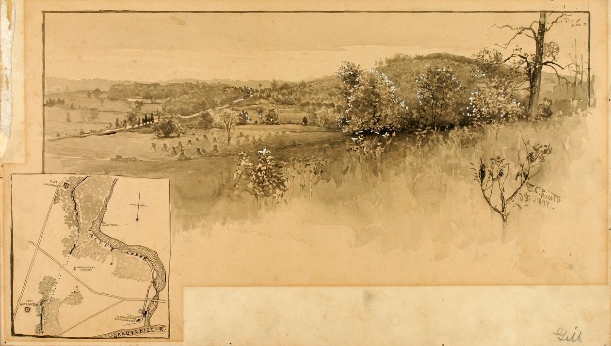 Valley Forge alkotó: Ernest C. Peixotto