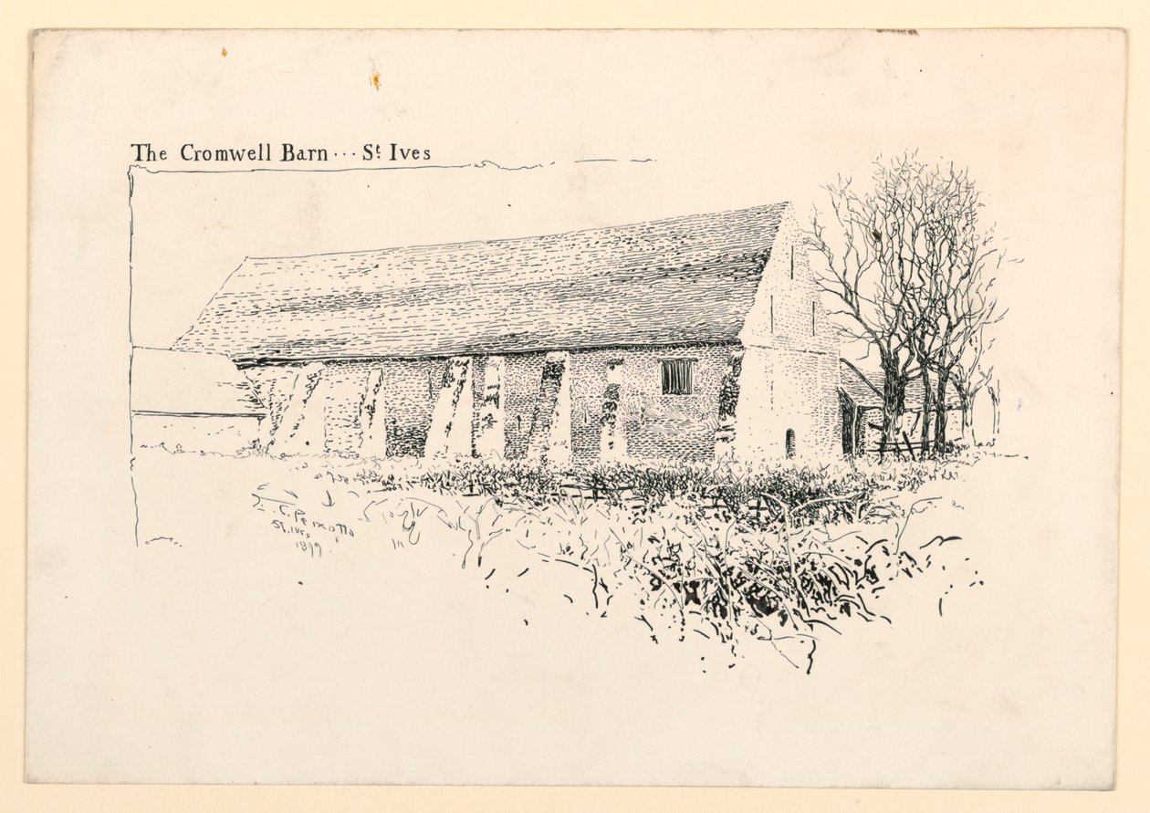 A Cromwell Barn, St. Ives alkotó: Ernest Clifford Peixotto