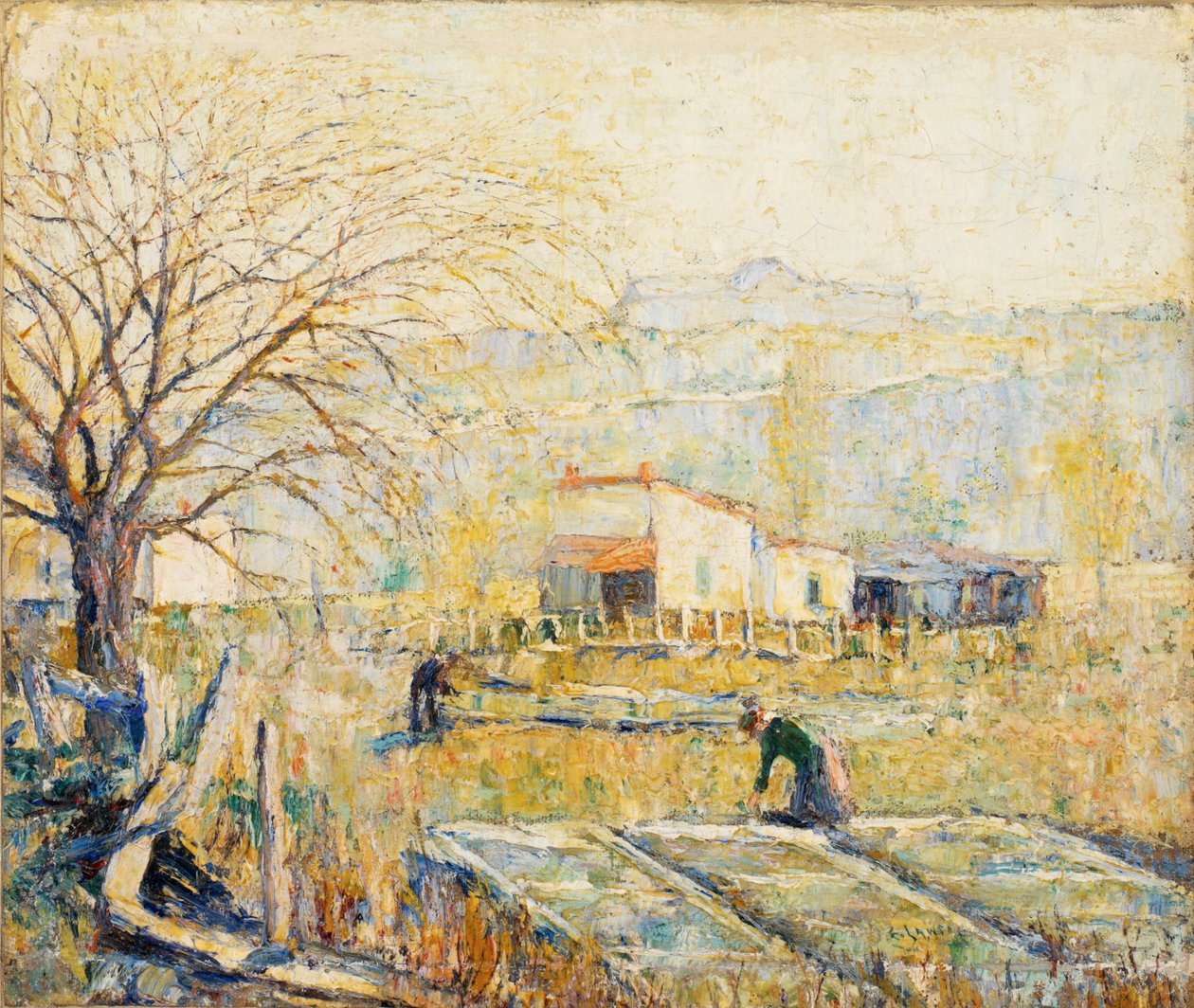 Forró ágyak alkotó: Ernest Lawson
