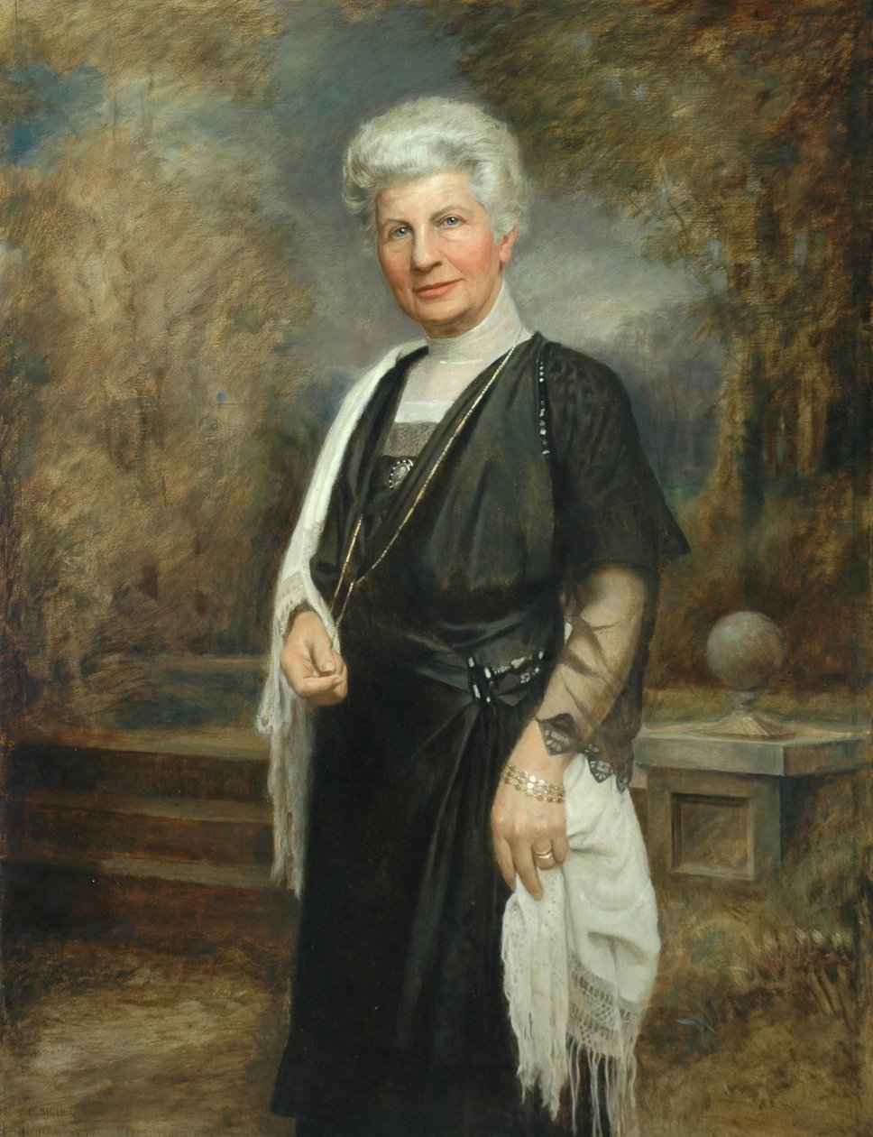 Lady Hill alkotó: Ernest Leopold Sichel