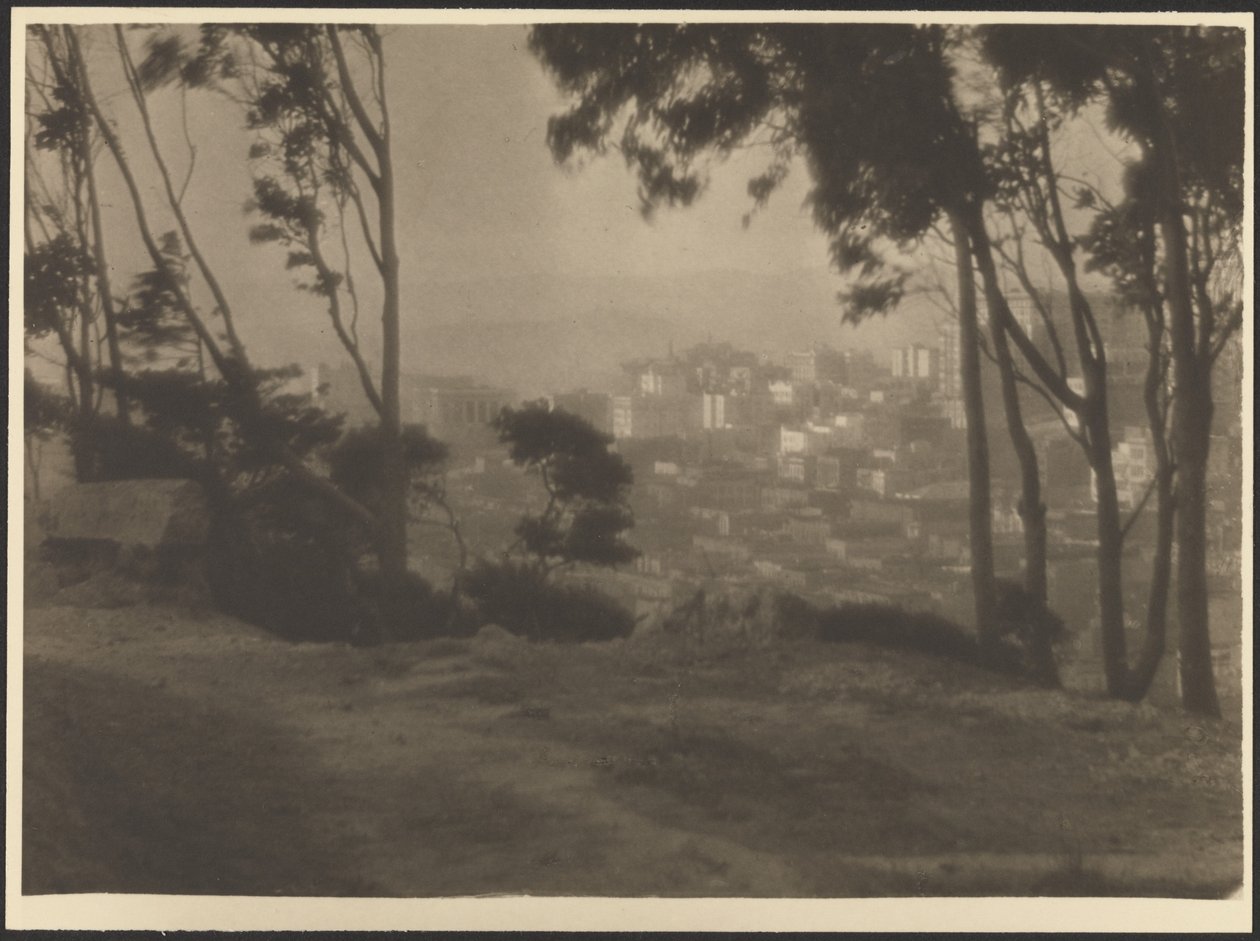 Város a hegytetőről alkotó: Ernest Mitchell Pratt