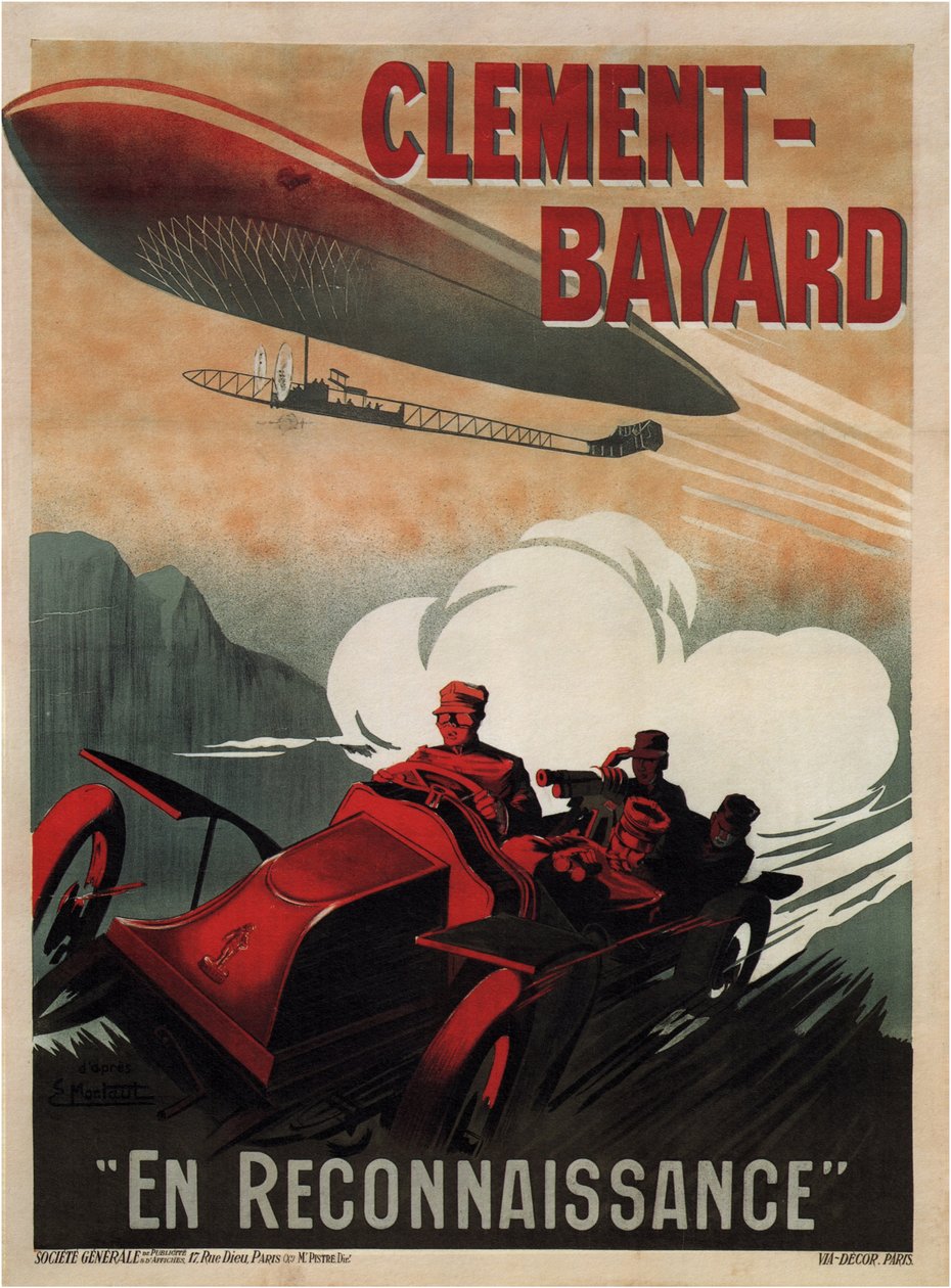 Clement-Bayard, 1915 alkotó: Ernest Montaut