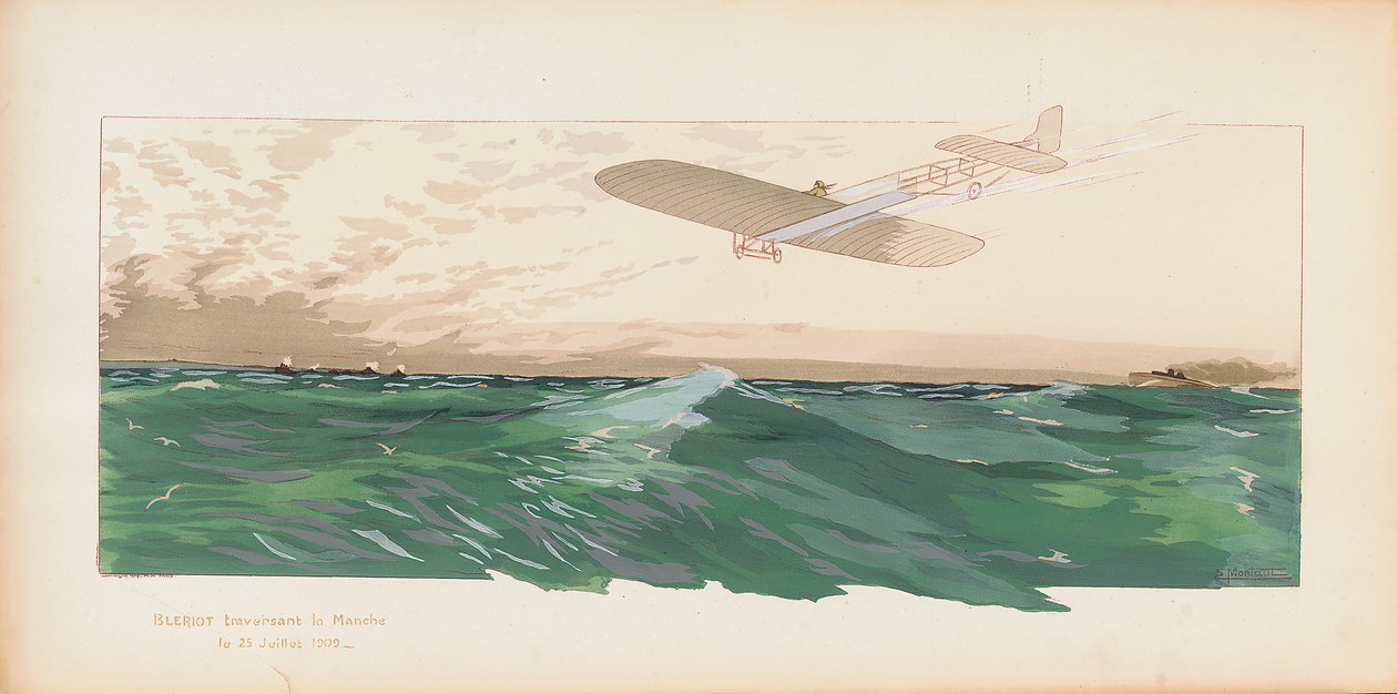 Louis Bleriot alkotó: Ernest Montaut