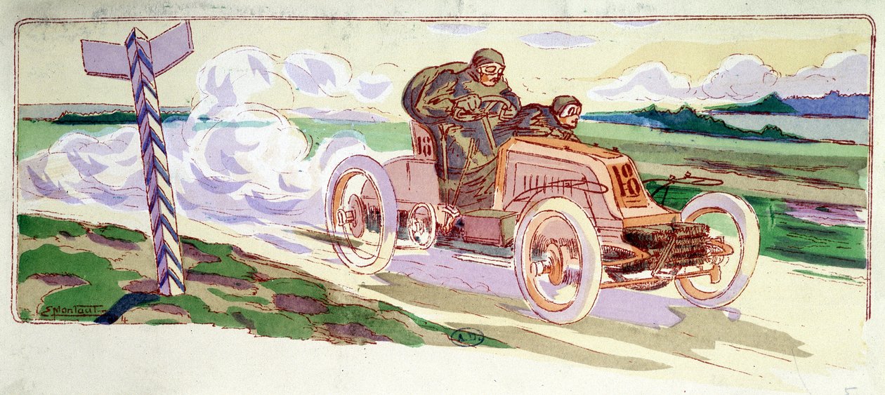 Párizs berlini verseny alkotó: Ernest Montaut