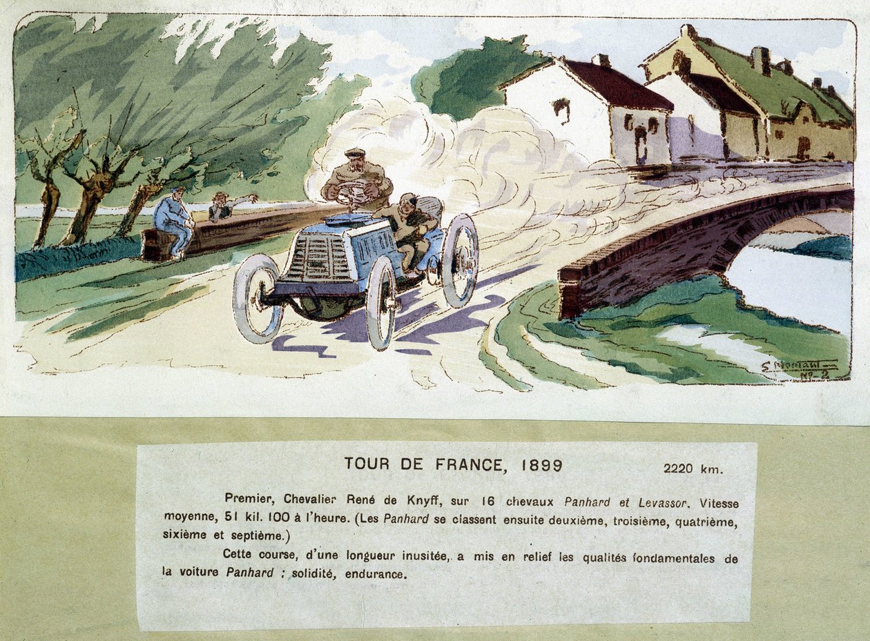 Verseny: Tour de France alkotó: Ernest Montaut