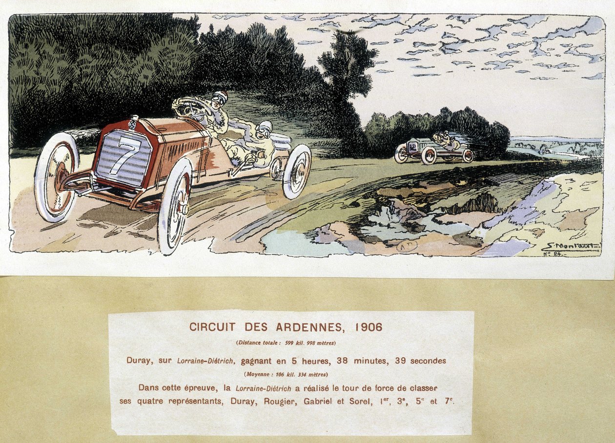 Az ardenneki körút alkotó: Ernest Montaut