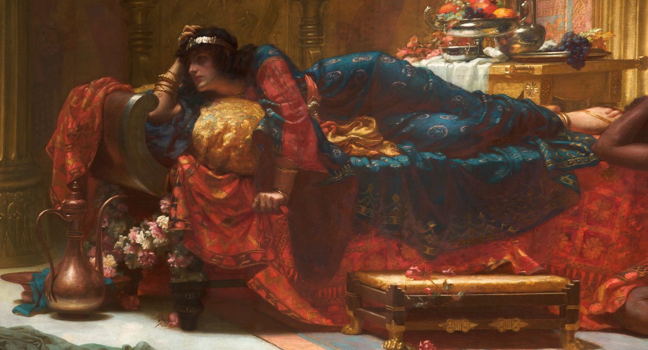Vashti leváltása alkotó: Ernest Normand