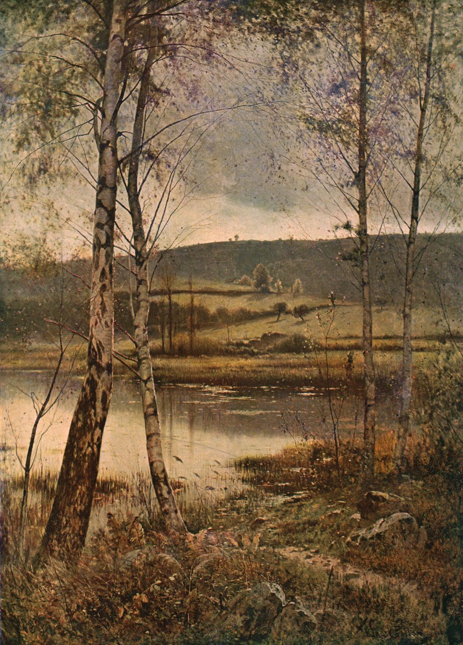 Az év hanyatlása, 1879, c1930. alkotó: Ernest Parton