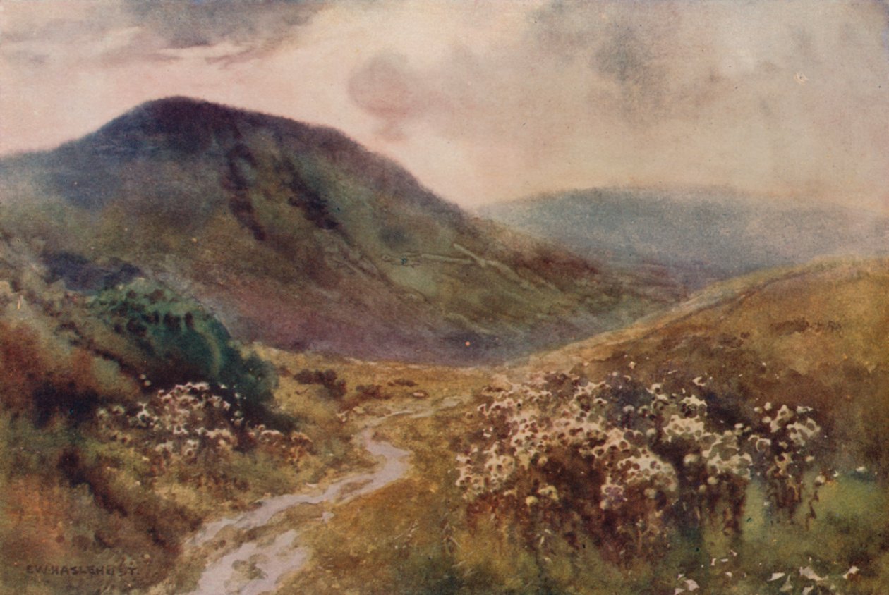 Mam Tor (színes litó) alkotó: Ernest William Haslehust