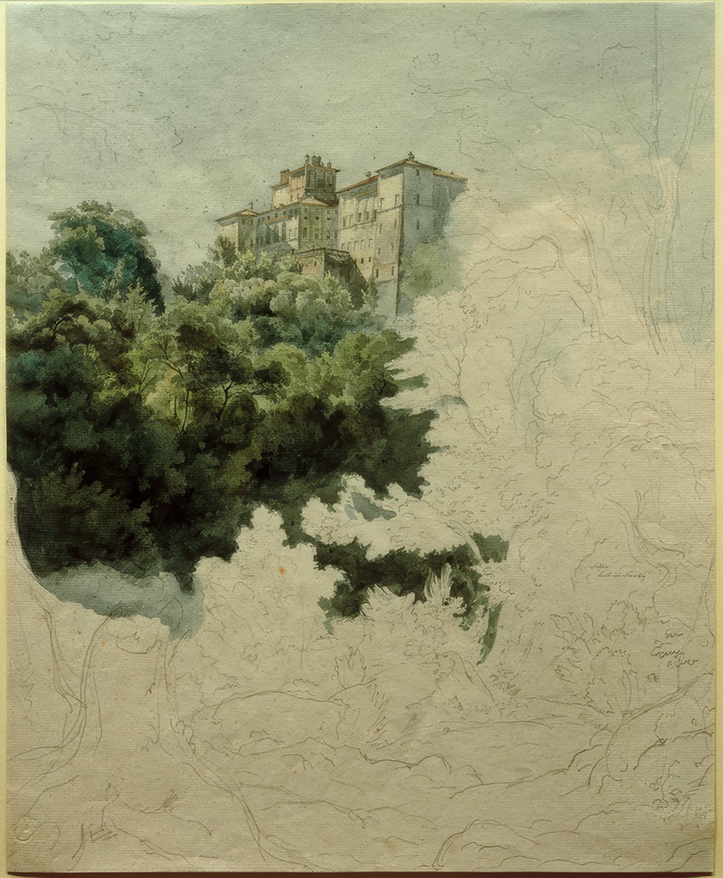 Villa Chigi Aricciában alkotó: Ernst Fries