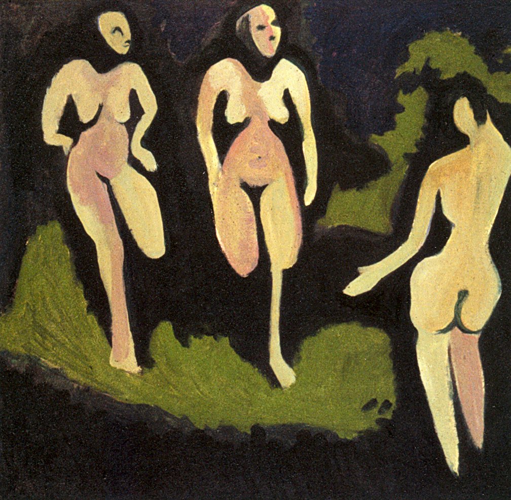 Aktok a réten alkotó: Ernst Ludwig Kirchner
