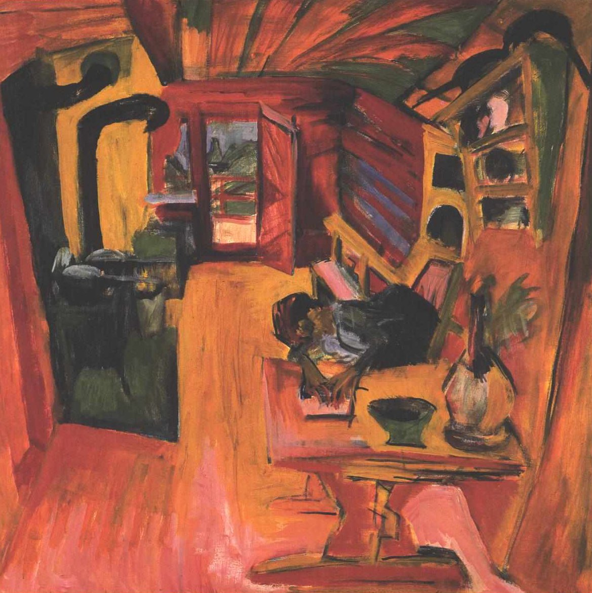 Alpesi konyha alkotó: Ernst Ludwig Kirchner