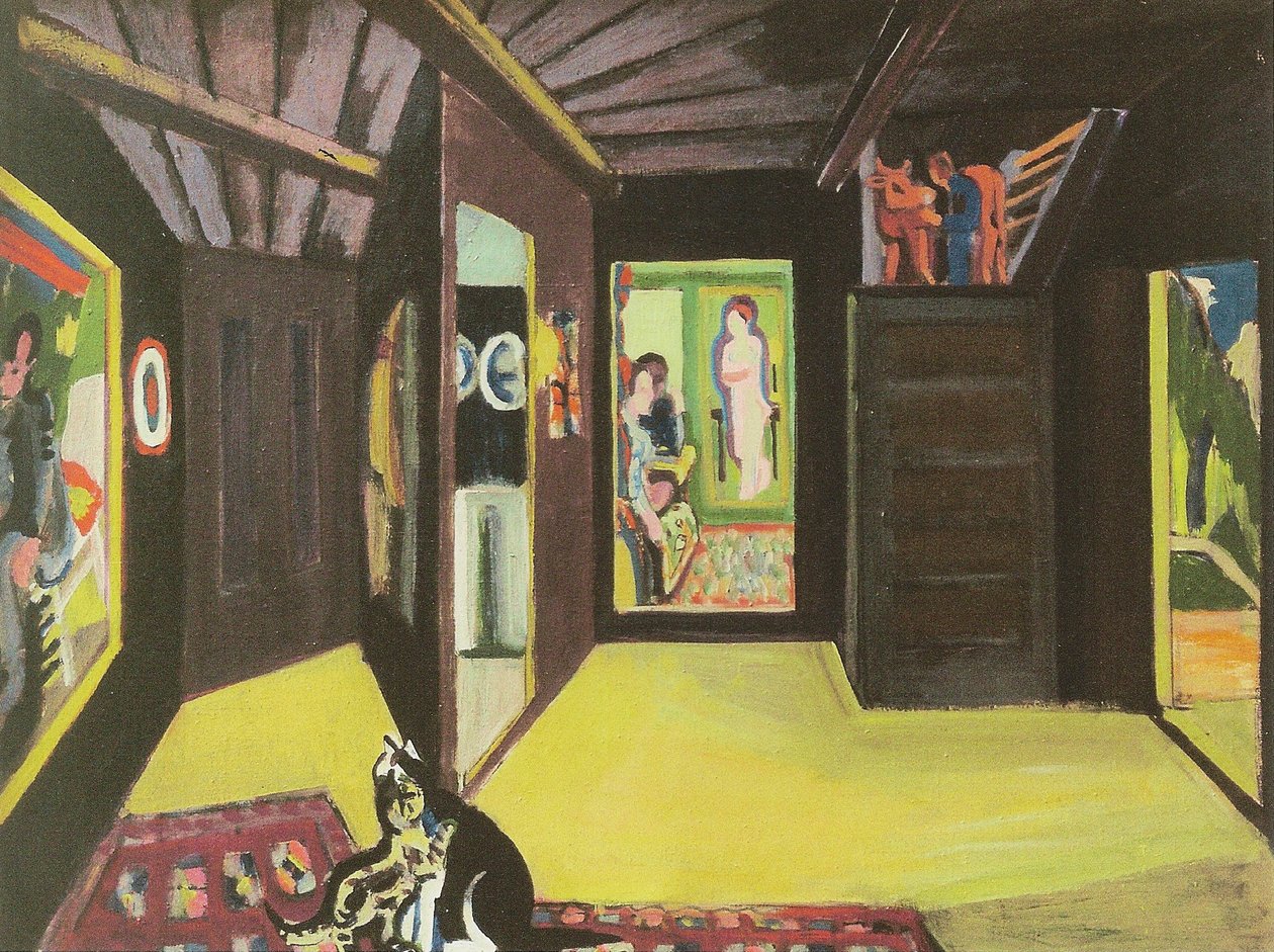 Bergatelier alkotó: Ernst Ludwig Kirchner