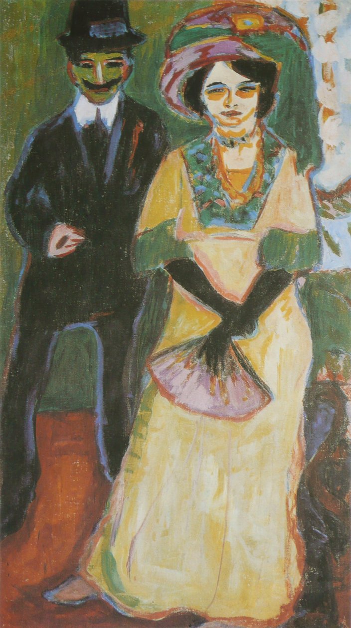Dodo és testvére alkotó: Ernst Ludwig Kirchner