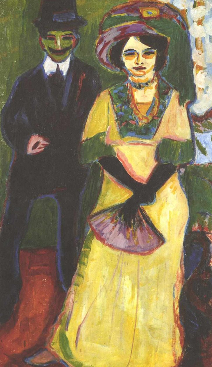 Dodo és testvére alkotó: Ernst Ludwig Kirchner