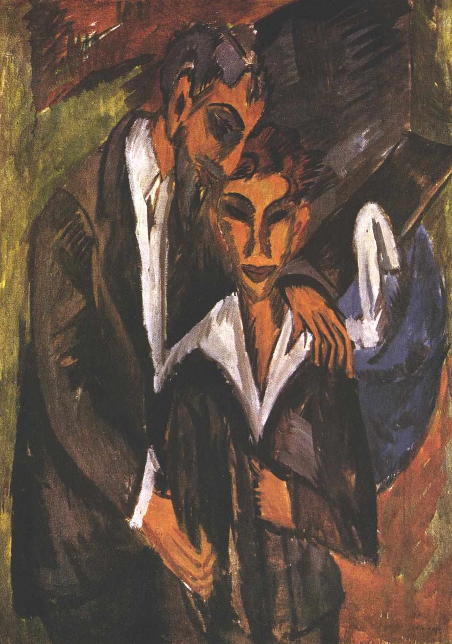 Graef és barátja alkotó: Ernst Ludwig Kirchner