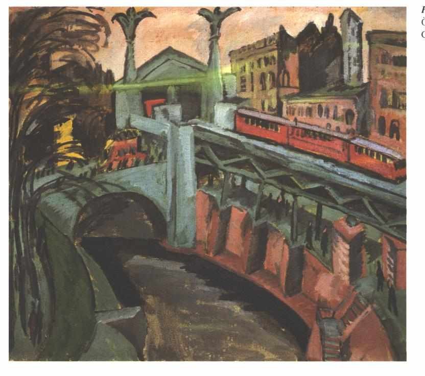 Hallesches Tor alkotó: Ernst Ludwig Kirchner