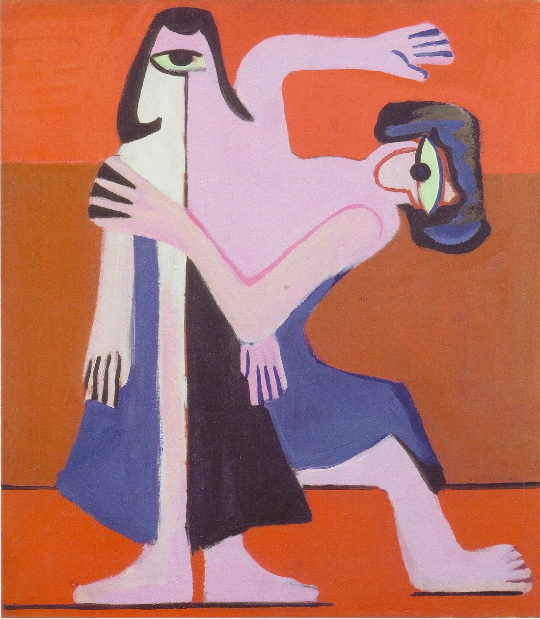 Maszk tánc alkotó: Ernst Ludwig Kirchner