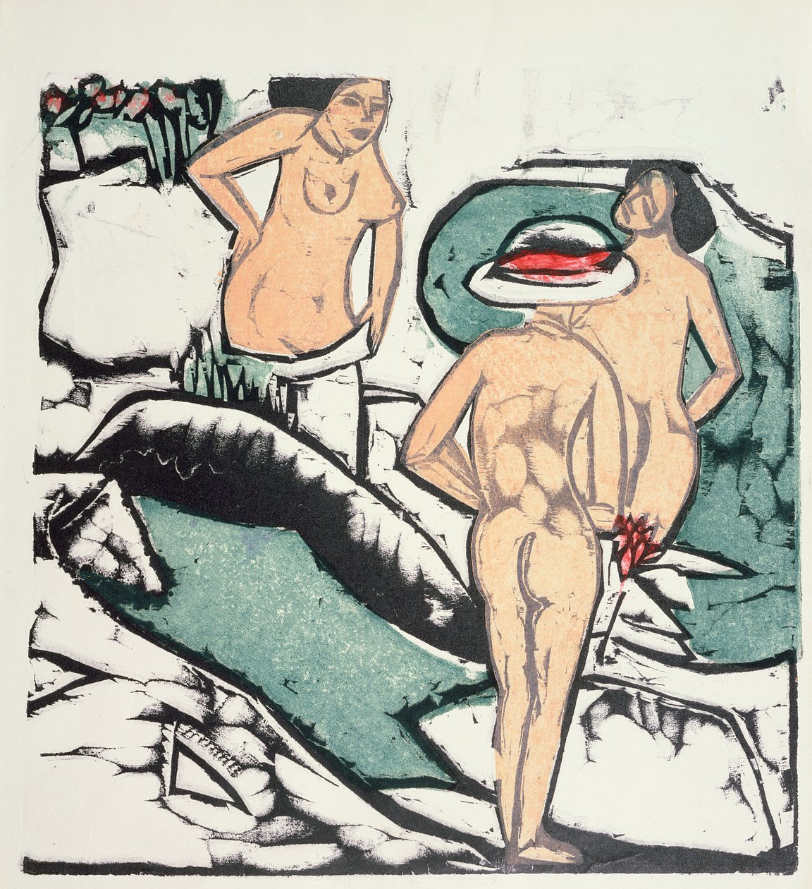 Meztelen nők alkotó: Ernst Ludwig Kirchner