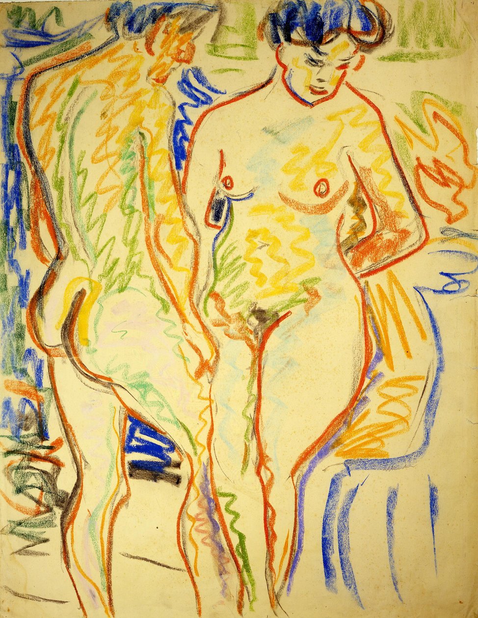 Pár alkotó: Ernst Ludwig Kirchner
