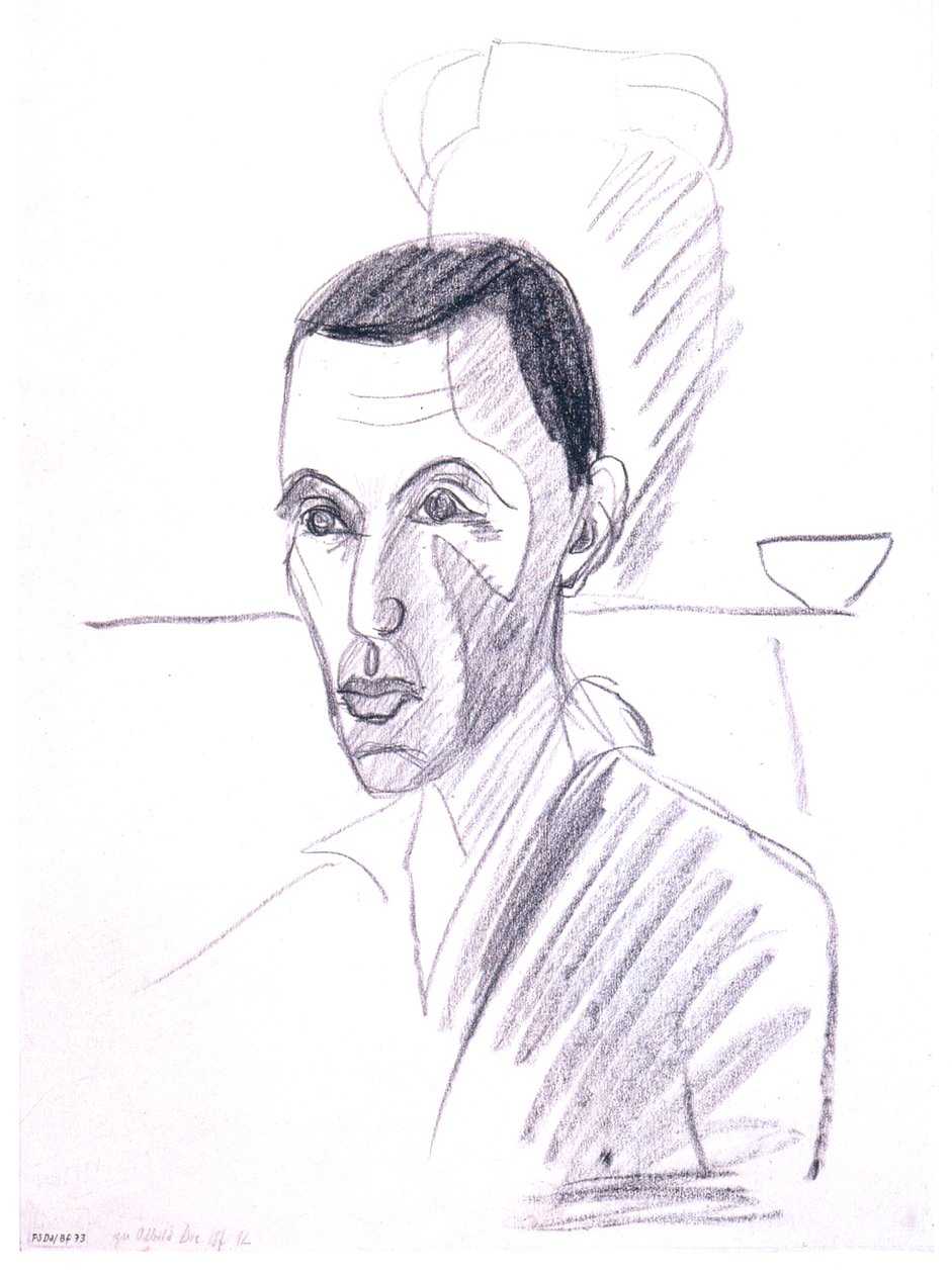 Önarckép alkotó: Ernst Ludwig Kirchner