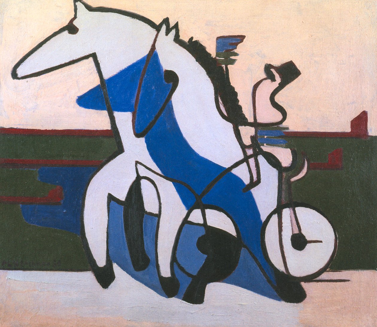 Ügetők csapata alkotó: Ernst Ludwig Kirchner