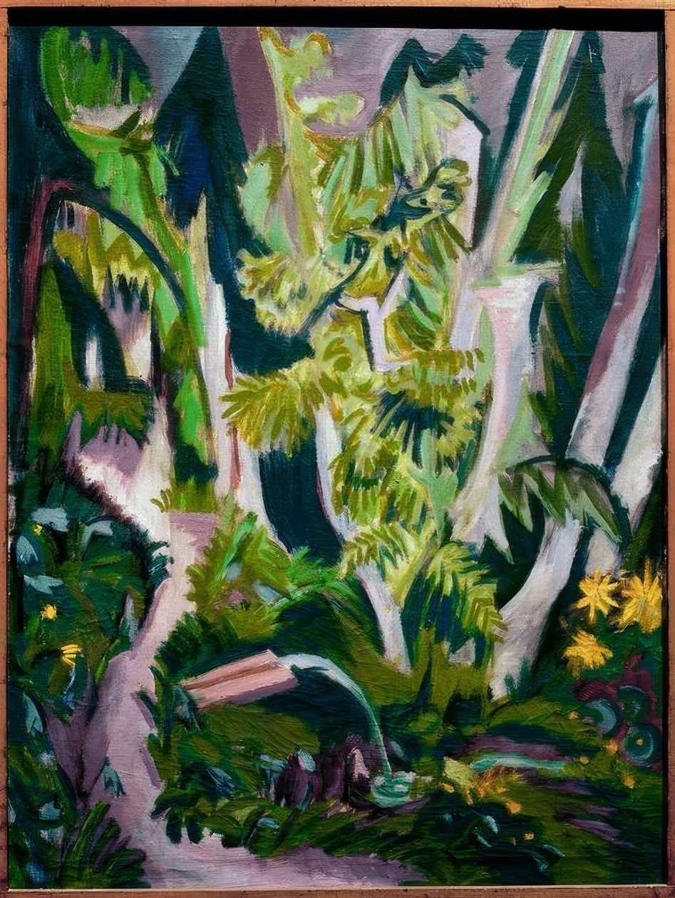 Waldinneres alkotó: Ernst Ludwig Kirchner