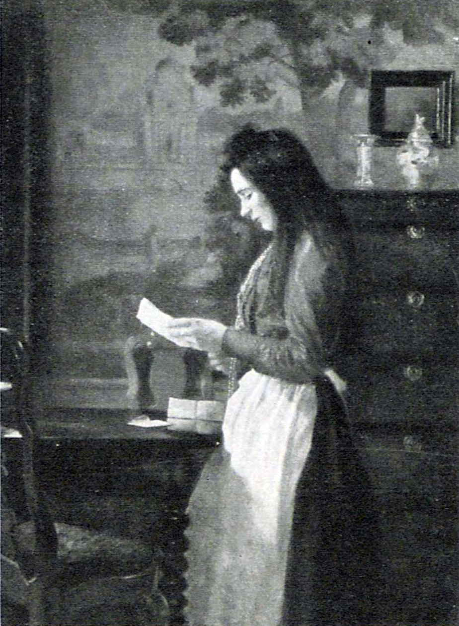 A levél alkotó: Ernst Oppler
