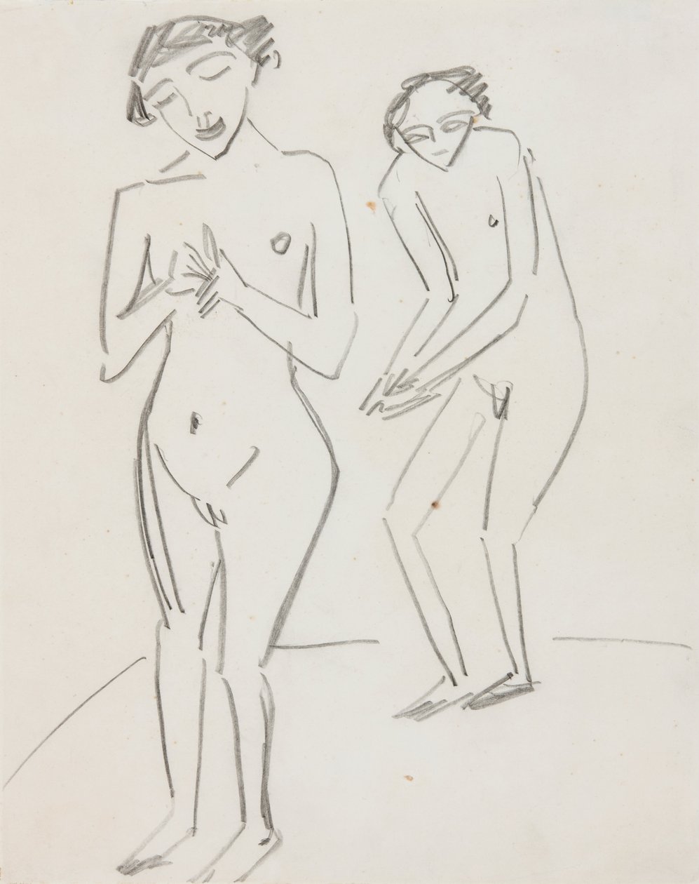 Férfi és nő alkotó: Ernst Ludwig Kirchner